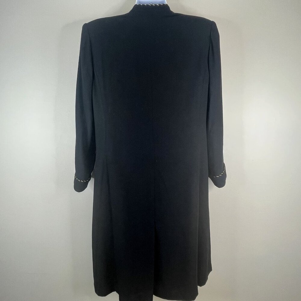 Kasper Vintage Womens Iconic Old Money Preppy Jacket Dress 18W Career Timeless - Picture 2 of 13